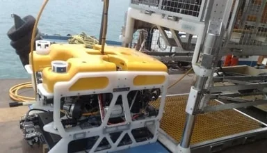 Equipamentos embarcados - Serviços com ROV Belov