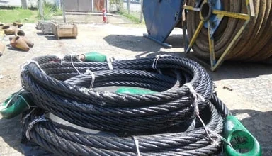 Aduchamento de Cabos de Aço Preservados - Serviços Offshore Emersos Belov