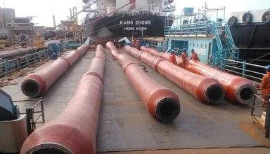 Montagem de Linhas de Offloading - Serviços Offshore Emersos Belov