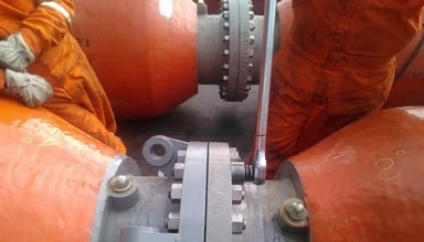 Montagem de Linhas de Offloading - Serviços Offshore Emersos Belov