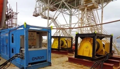Locação, Instalação e Operação Offshore de Guincho para Ancoragem - Serviços Offshore Emersos Belov