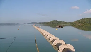 Montagem e Lançamento de Emissario Submarino - Serviços Offshore Emersos Belov