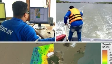 Sismica de Alta Resolução (Fontes: Chirp e Sparker) - Proximidades do Porto de Itaqui/MA