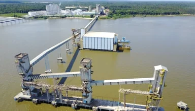 Ampliação de terminal portuario
