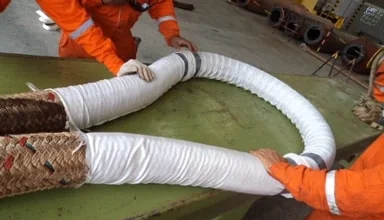 Execução de Mão em Cabos Sintéticos - Serviços Offshore Emersos Belov