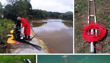 Inspeção e Medição da Cobertura de Dutos em Travessias Submersas - Regiões MS, SP, PR e RS
