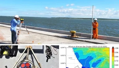 Monitoramento de Maré, Ondas e Correntes Marítimas - Proximidades de Cabedelo/PB