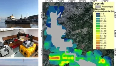 Mapeamento e Modelamento do Pacote Sedimentar (Fontes: Chirp e Boomer) - Lago Guaíba/RS