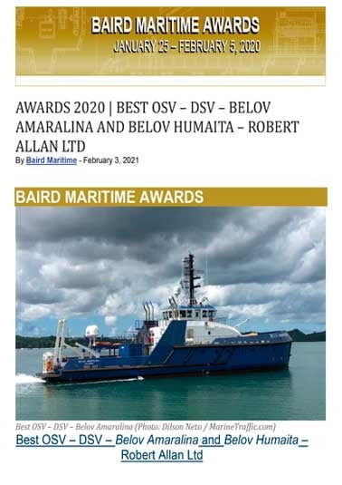 Baird Maritime - February 3, 2021