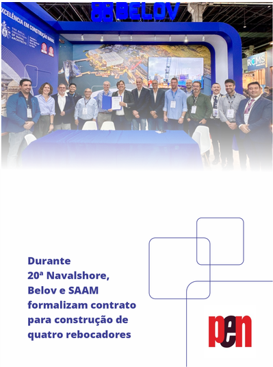 SAAM e Belov formalizam contrato durante a 20ª Navalshore
