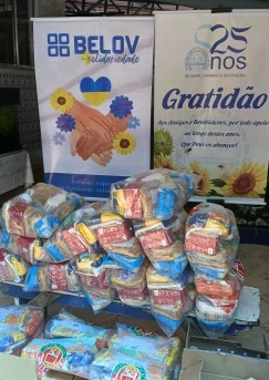 Belov reverte avaliações de clientes em doações