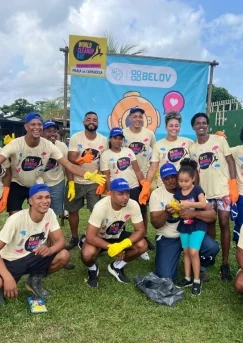 Cleanup Day 2024: Grupo Belov coleta mais de 1 ton de resíduos