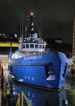 New dry-docking ensures greater efficiency for the vessel Belov Humaitá
