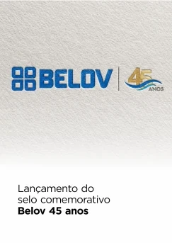 Grupo Belov lança selo comemorativo de 45 anos