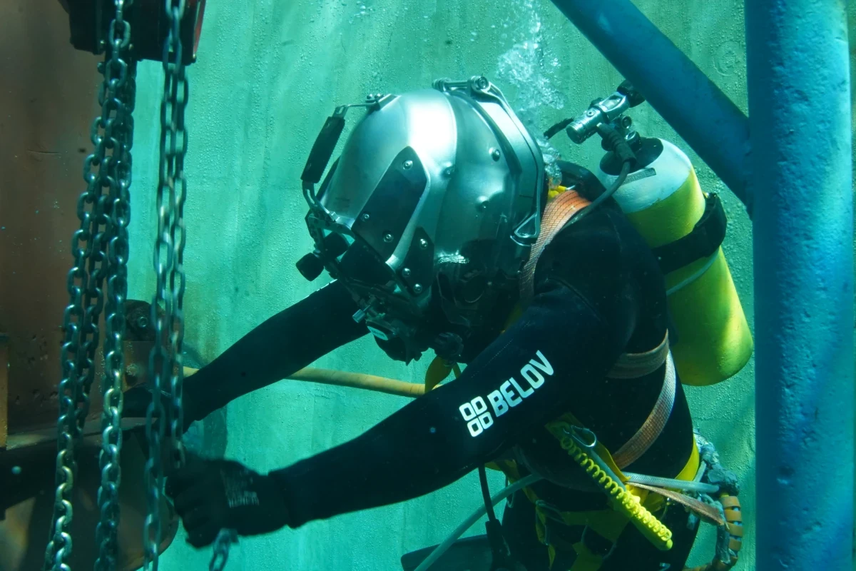 Belov: Centro de Entrenamiento de Buceo superó la marca de 300 inmersiones en 2024
