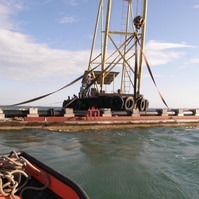 Emissário Submarino na Ilha de Itaparica - BA - Obras Civis Subaquáticas Belov